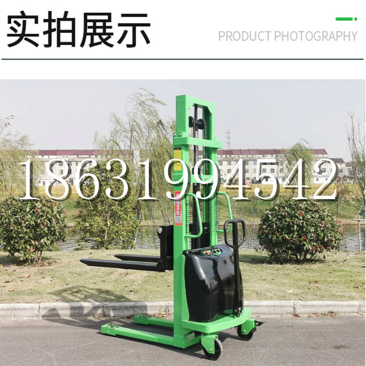 吉利区电动叉车堆高车液压铲车电瓶1吨2吨站驾步行式小型全自动叉车